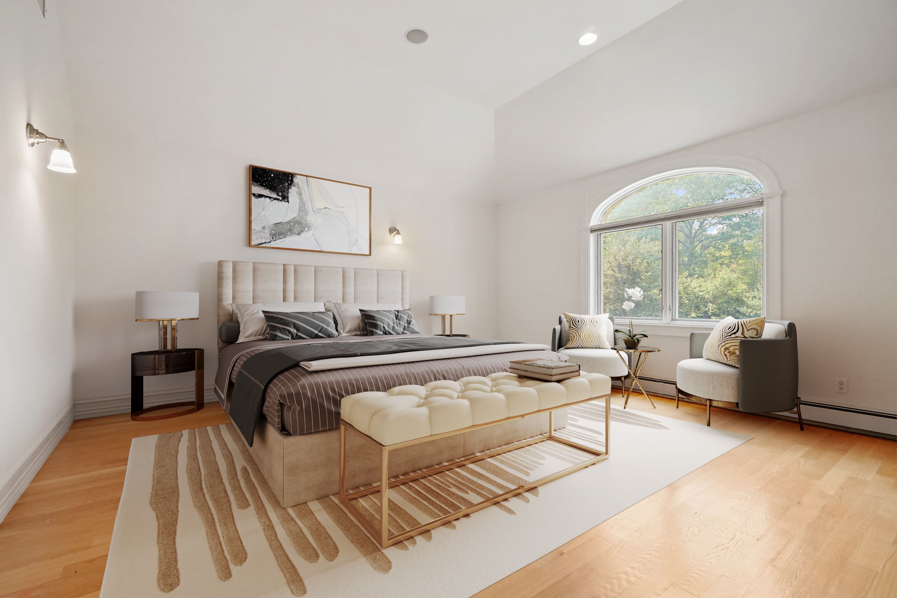 Virtual design and staging